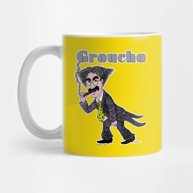 Smokin' Groucho by JEAndersonArt